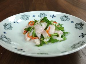 クリックで拡大表示 ツボダイのセビチェ