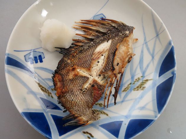 ツボダイの塩焼き