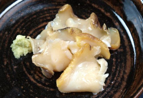 クリックで拡大表示 ヒメエゾボラの焼きつぶ