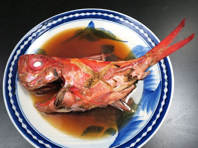 キンメダイの煮つけ