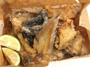 クリックで拡大表示 オオシタビラメのフライ
