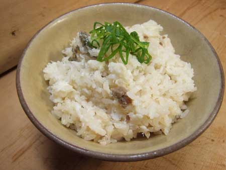 クロダイの炊き込みご飯