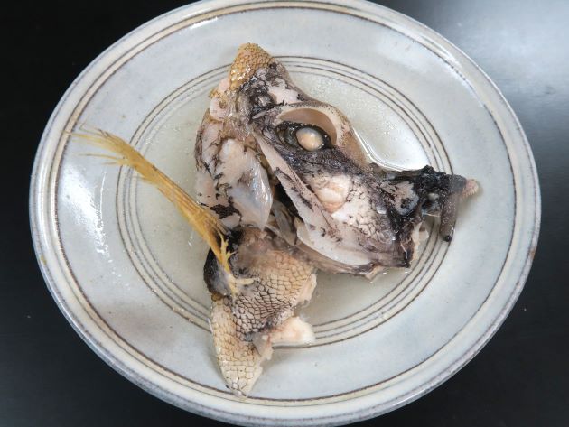 テングダイの酒塩煮