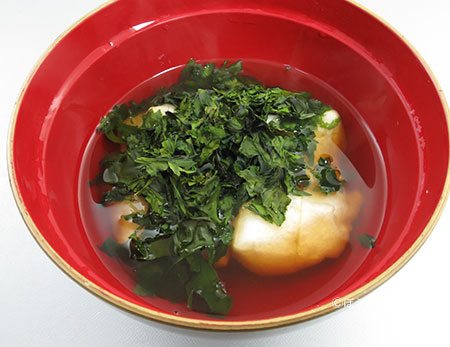 ハバノリの雑煮