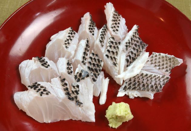 シロダイのカルパッチョ