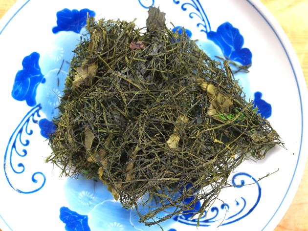 カヤモノリのあぶり