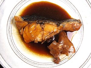 クリックで拡大表示 クロムツの煮つけ