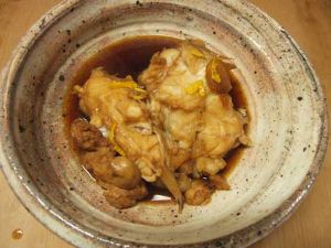 クリックで拡大表示 クサウオの煮つけ