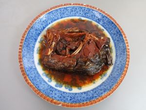 クリックで拡大表示 鯉の甘煮