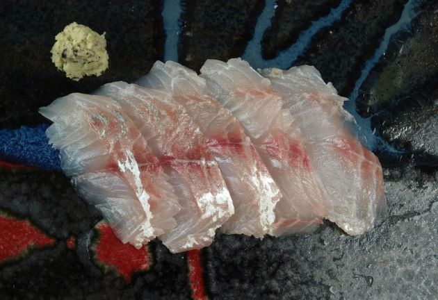 ツバメコノシロの刺身