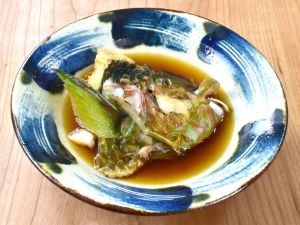 クリックで拡大表示 スジブダイの煮つけ