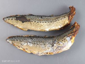 クリックで拡大表示 ゴマサバのさば節