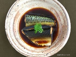 クリックで拡大表示 ゴマサバの煮つけ
