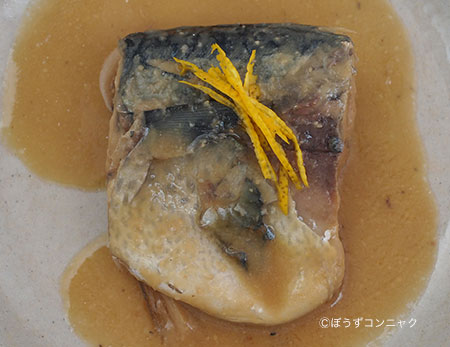 ゴマサバのみそ煮