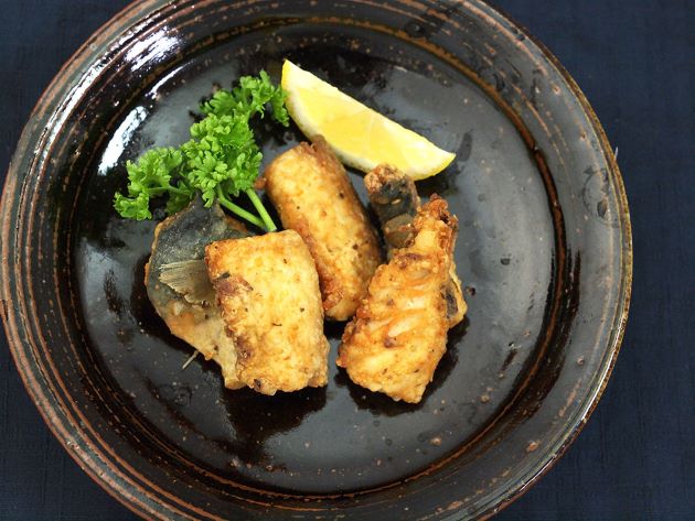 ゴマサバの唐揚げ
