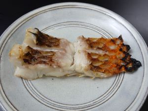 クリックで拡大表示 ヒブダイの若狭焼き