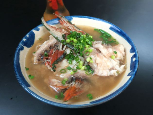 ヒブダイのみそ汁
