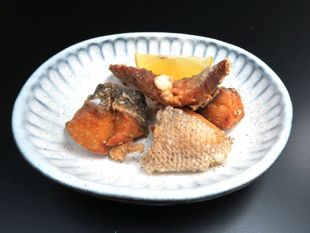 チョウチョウコショウダイの唐揚げ