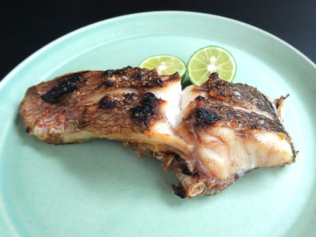フエダイの塩焼き
