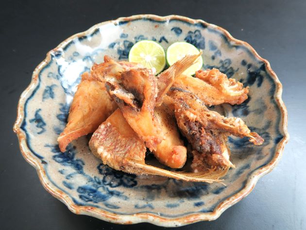 フエダイの唐揚げ