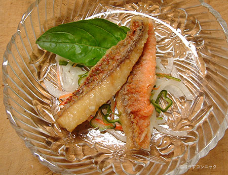 アカヒメジの唐揚げ