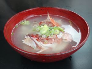クリックで拡大表示 トガリエビスの潮汁