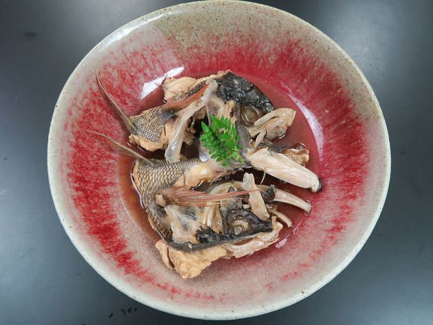 イシフエダイの煮つけ
