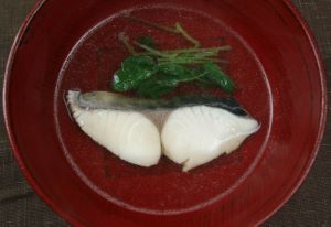 クリックで拡大表示 サワラ飯