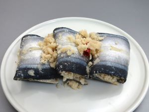 クリックで拡大表示 さんまのうの花漬