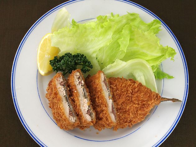 サンマのフライ