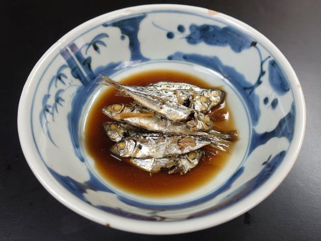 ヒメヒイラギの煮つけ