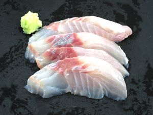 クリックで拡大表示 ごその刺身