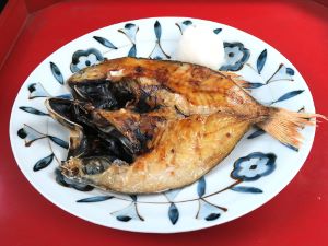 クリックで拡大表示 ハシキンメの開き干し