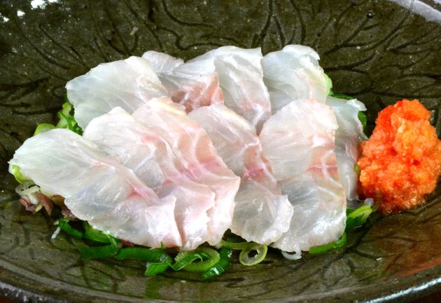 アザハタの薄造り