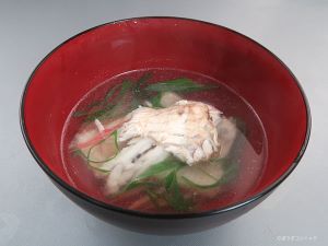 クリックで拡大表示 アカレンコの潮汁