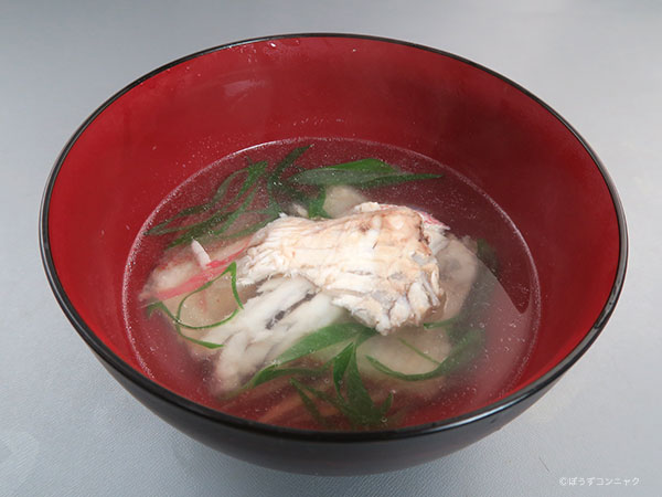 アカレンコの潮汁