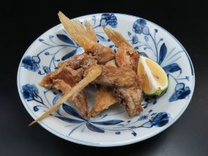 クリックで拡大表示 キンメヒメダイの唐揚げ