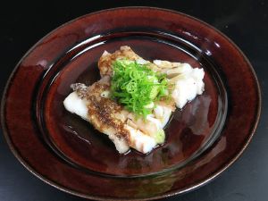 クリックで拡大表示 ホウセキハタの塩ゆで