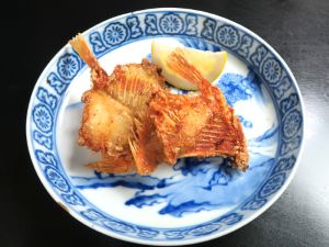 クリックで拡大表示 ヒシダイの唐揚げ