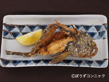 ミシマオコゼの唐揚げ