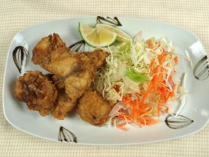 クリックで拡大表示 シロサバフグの唐揚げ