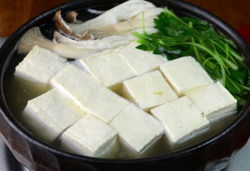 チダイの湯豆腐