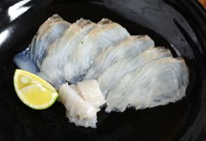 イシガレイの刺身