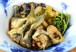 ワカシの煮つけ