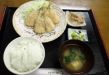 アジフライ定食