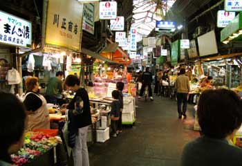 鶴橋市場 大阪の旅04 市場魚貝類図鑑